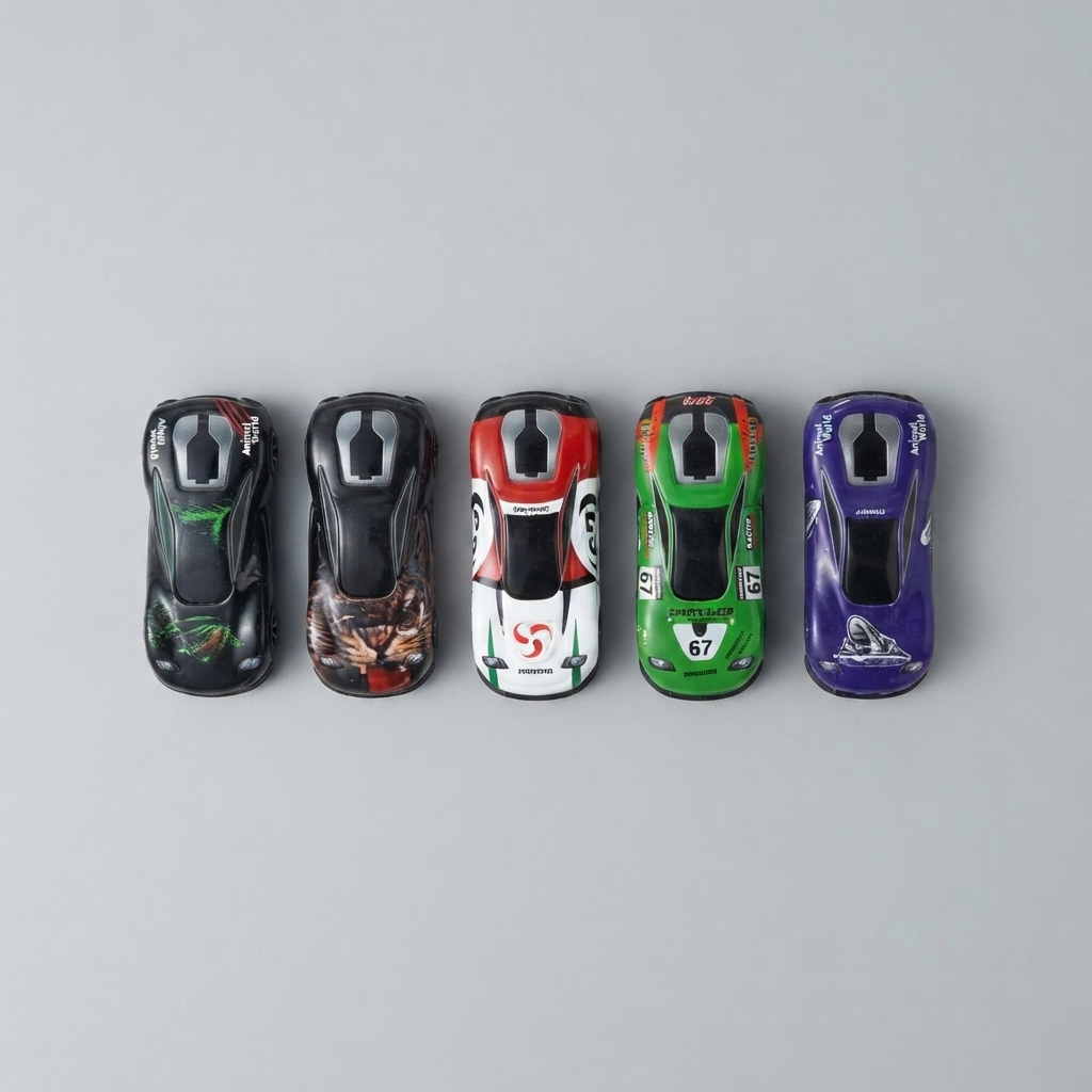 Mini Toy Cars - Pack of 5