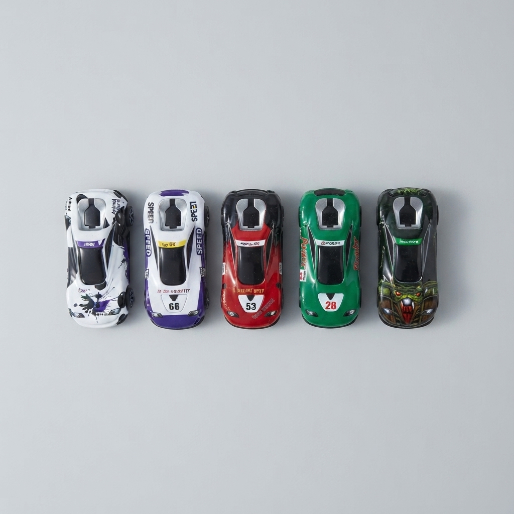 Mini Toy Cars - Pack of 5