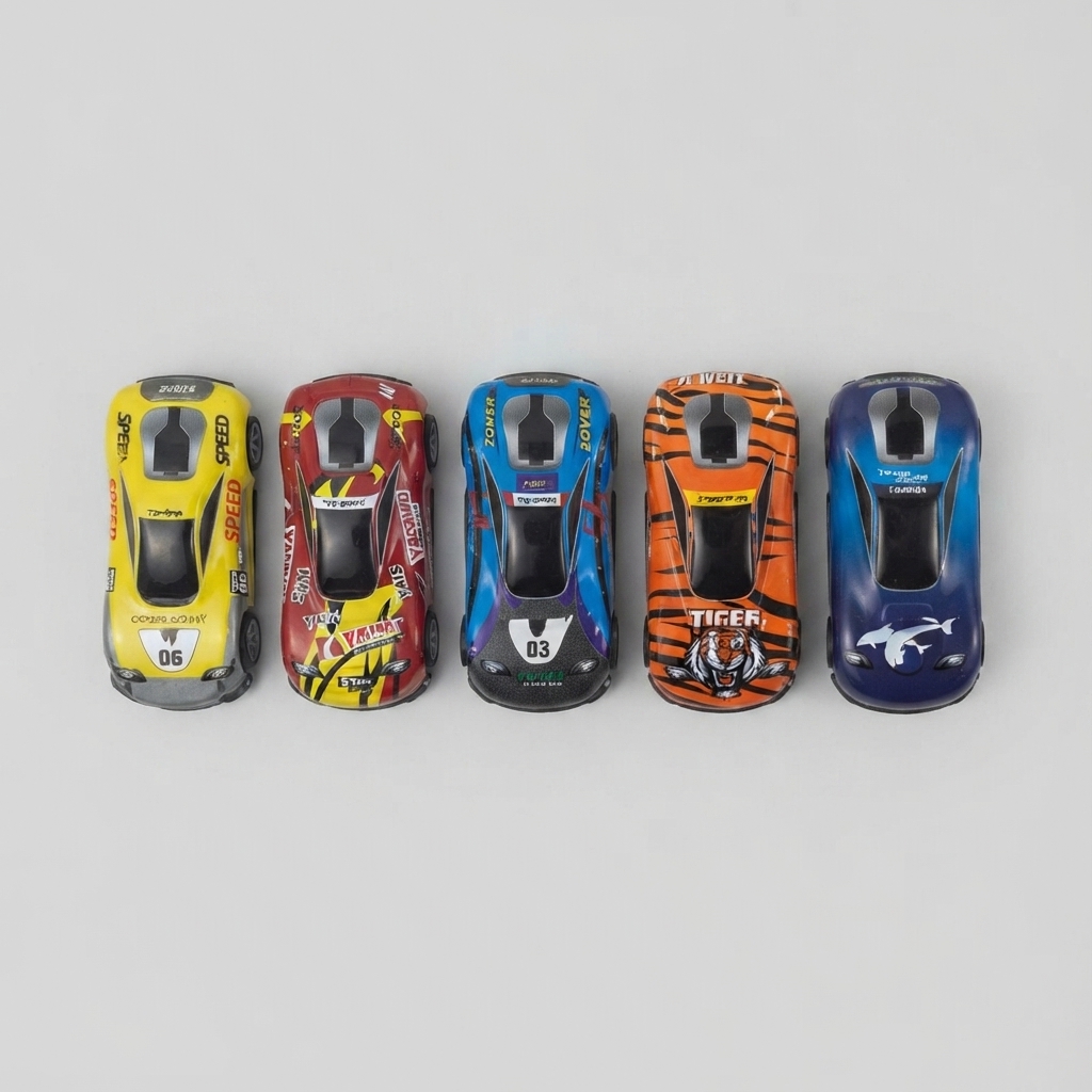 Mini Toy Cars - Pack of 5